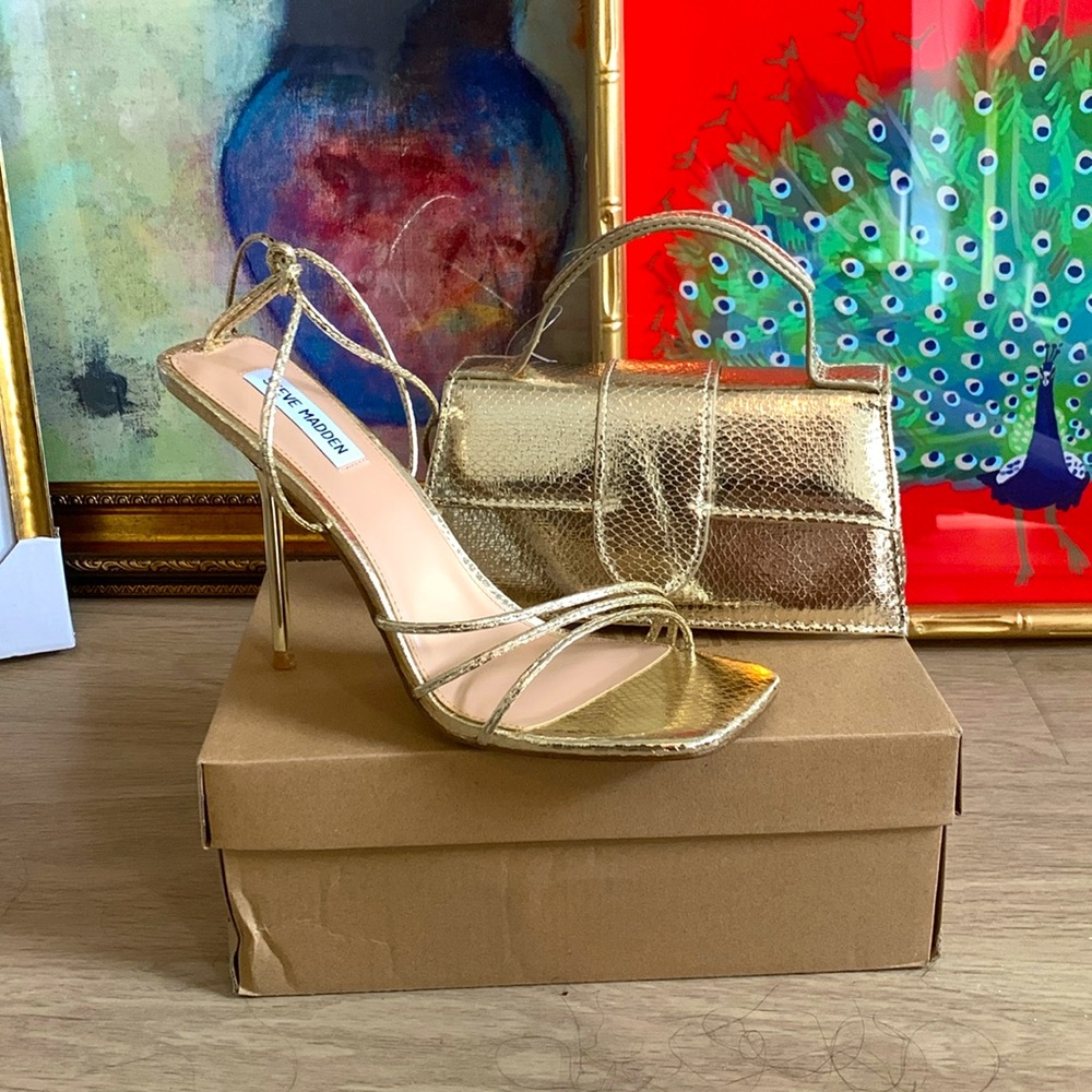 SOLD 🎯🎯🎯 Steve Madden Bag & Shoe Size 9 1/2